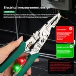 ⁦Pince à dénuder multifonction avec testeur de tension – أداة تجريد الأسلاك متعددة الوظائف⁩ - الصورة ⁦6⁩