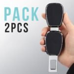 ⁦Boucle de ceinture de sécurité pour siège auto 2PCS – طقم قطعتين مشبك حزام الأمان⁩ - الصورة ⁦2⁩