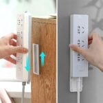 ⁦Ensemble de Support Mural sans Poinçon Auto-Adhésif 4PCS⁩ - الصورة ⁦3⁩