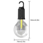 ⁦Pack X2 Lampe de Camping Solaire étanche et Rechargeable 3 modes d’éclairage T01-B – مصباح محمول بالطاقة الشمسية⁩ - الصورة ⁦5⁩