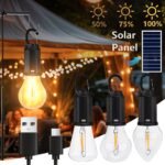 ⁦Pack X2 Lampe de Camping Solaire étanche et Rechargeable 3 modes d’éclairage T01-B – مصباح محمول بالطاقة الشمسية⁩ - الصورة ⁦2⁩