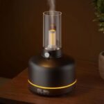 ⁦Humidificateur de style vintage avec aromathérapie et veilleuse USB T31 – معطر جو⁩ - الصورة ⁦2⁩