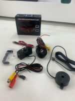 ⁦Kit de caméra de recule avec double capteur de de stationnement – كاميرة خلفية مع رادارات خلفية⁩ - الصورة ⁦9⁩