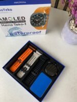 ⁦Smart Watch Haino Teko-1 Écran Amoled avec 3 Bracelets intégré – ساعة ذكية أصلية⁩ - الصورة ⁦12⁩