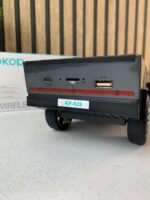 ⁦Haut parleur portable Bluetooth en forme de voiture pick-up avec écran et lumière LED festive⁩ - الصورة ⁦9⁩