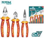 ⁦TOTAL 3PCS PINCES ISOLÉES 1000V (THT2K0302)⁩ - الصورة ⁦3⁩