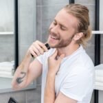 ⁦Rasoir Electrique Portable et Lavable Kemei-1328 – أداة حلاقة اللحية⁩ - الصورة ⁦6⁩