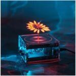 ⁦Bluetooth Mini Music Tesla Coil Kit,10 Cm Solid State Touchable Artificial Lightning⁩ - الصورة ⁦6⁩