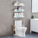 Étagère de salle de bain au-dessus des toilettes à 3 niveaux