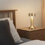 ⁦lampe de table LED avec capteur tactile et 3 modes d’éclairage à intensité variable – مصباح ديكور⁩ - الصورة ⁦6⁩