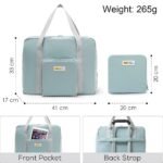 ⁦Grand sac de voyage pliable 23 L avec Sangle Valise – حقيبة كبيرة الحجم قابلة للطي⁩ - الصورة ⁦6⁩
