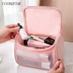 ⁦Sac cosmétique multifonctionnel pour femme Étanche Transparent⁩ - الصورة ⁦2⁩