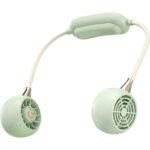 ⁦Ventilateur De Cou Rechargeable À 3 Vitesses DM68A – مروحة عنق⁩ - الصورة ⁦3⁩