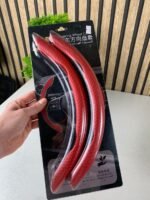 ⁦Housse de volant en fibre de carbone confortable et anti-dérapant – غطاء عجلة القيادة⁩ - الصورة ⁦6⁩