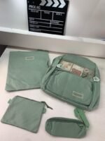 ⁦Ensemble de sacs d’école Kawai pour adolescents 4Pcs Guiyu V4 Vert – محفظة 4 قطع كاواي أخضر⁩ - الصورة ⁦2⁩