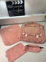 ⁦Ensemble de sacs d’école Kawai pour adolescents 4Pcs V3 CLBD Rose – محفظة 4 قطع كاواي وردي⁩ - الصورة ⁦4⁩