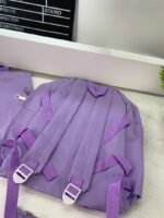⁦Ensemble de sacs d’école Kawai pour adolescents 4Pcs V3 CLBD Mauve – محفظة 4 قطع كاواي بنفسجي⁩ - الصورة ⁦7⁩