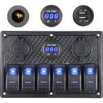 ⁦Panneau de commande 12 V pour Bateau avec Affichage de Voltage – لوحة تحكم⁩ - الصورة ⁦5⁩