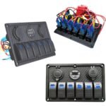 ⁦Panneau de commande 12 V pour Bateau avec Affichage de Voltage – لوحة تحكم⁩ - الصورة ⁦4⁩