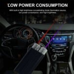 ⁦Double Projecteur Étoilé LED pour Intérieur de Voiture USB – إضاءة سقف السيارة⁩ - الصورة ⁦4⁩