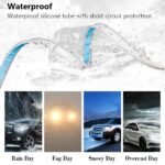 ⁦Feux de Jour LED Et Clignotant 2Pcs Pour Phares de Voiture 60cm⁩ - الصورة ⁦8⁩