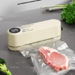 ⁦Mini scelleuse sous vide et Extracteur d’air portable 60 kPa avec 3 niveaux de température – جهاز تفريغ الهواء وغلق الأكياس⁩ - الصورة ⁦6⁩