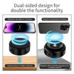 ⁦Support de téléphone double face ventouse électrique – حامل هواتف مغناطيسي⁩ - الصورة ⁦3⁩