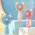 ⁦Mini Ventilateur de Poche Design Mignon – مروحة محمولة⁩ - الصورة ⁦2⁩