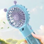 ⁦Humidificateur et Ventilateur Portatif avec Batterie Rechargeable USB 2en1 – مروحة ومعطر جو⁩ - الصورة ⁦5⁩