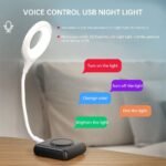 ⁦Lampe LED USB de Lecture à Commande Vocale – مصباح يعمل بالصوت⁩ - الصورة ⁦2⁩