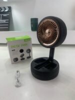 ⁦Ventilateur Pliable et Portable Forme Roue Silencieux avec 3 Vitesse – مروحة محمولة⁩ - الصورة ⁦10⁩