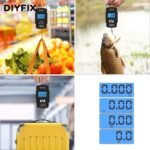 ⁦Balance à bagages numérique portable avec écran LCD 50KG/10G WH-A08⁩ - الصورة ⁦9⁩