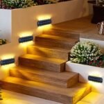 ⁦Lampe Solaire Murale 8LED avec Détection de Mouvement Auto 1Pcs⁩ - الصورة ⁦3⁩