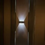 ⁦Lampe Solaire Murale 8LED avec Détection de Mouvement Auto 1Pcs⁩ - الصورة ⁦4⁩