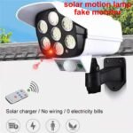⁦Projecteur Mural Solaire Forme Camera Détecteur De Mouvement⁩ - الصورة ⁦5⁩