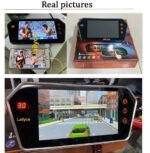 ⁦Rétroviseur de voiture écran LCD 7 pouces bluetooth, température⁩ - الصورة ⁦4⁩