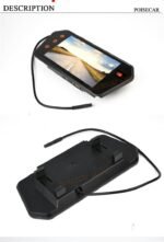 ⁦Rétroviseur de voiture écran LCD 7 pouces bluetooth, température⁩ - الصورة ⁦7⁩