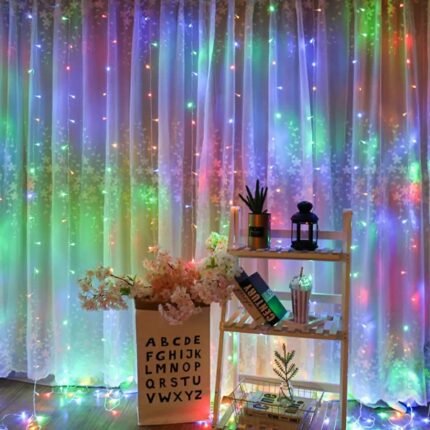 Rideau Lumineux 33 M 220 V pour la décoration extérieure Et des fêtes à la maison