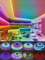⁦5M Bandes LED RGB 12V pour éclairage intérieur et extérieur⁩ - الصورة ⁦3⁩