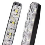⁦Feux de jour anti-brouillard Standard pour voiture 2 pcs ,10 led⁩ - الصورة ⁦4⁩