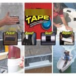 ⁦Ruban adhésif étanche Super résistant de 150cm, bande auto-fixante, ruban de réparation de joints, ruban de conduit isolant⁩ - الصورة ⁦7⁩