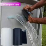 ⁦Ruban adhésif étanche Super résistant de 150cm, bande auto-fixante, ruban de réparation de joints, ruban de conduit isolant⁩ - الصورة ⁦2⁩