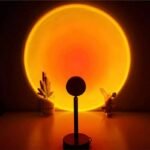 ⁦Projecteur de coucher de soleil rotatif à 180 ° USB décoration murale⁩ - الصورة ⁦6⁩