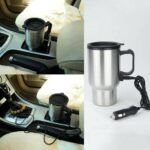 ⁦Thermos electrique chauffant pour voiture avec prise Allume Cigare Chauffe Eau,Thé,Café⁩ - الصورة ⁦3⁩