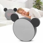 ⁦Réveil miroir numérique intelligent en forme mickey mouse⁩ - الصورة ⁦2⁩