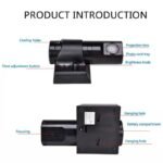 ⁦Projecteur horloge mural HD Rotation à 180 degrés 2 mode et 4 couleur⁩ - الصورة ⁦9⁩