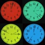⁦Projecteur horloge mural HD Rotation à 180 degrés 2 mode et 4 couleur⁩ - الصورة ⁦8⁩