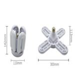 ⁦Ampoule RGB pliante haut-parleur Bluetooth, télécommande E27,48W⁩ - الصورة ⁦9⁩