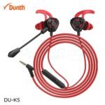 ⁦Écouteurs filaires gaming avec microphone intégré, pour PS4 et switch et xbox et PC 3.5mm DUNTH DU-K5⁩ - الصورة ⁦2⁩