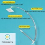 ⁦Outil de nettoyage de vitres à long manche télescopique – منظف زجاج خارجي⁩ - الصورة ⁦4⁩